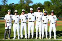 Manteo Varsity Baseball 'Senior Night' versus Hertford 4/17/25